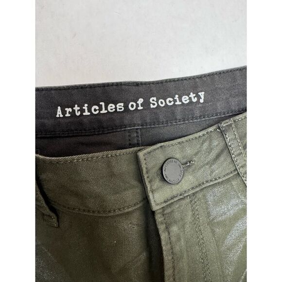 NWT Articles of Society Sarah Raw Hem Skinny Jeans Taggart - Size 31 - Picture 6 of 11